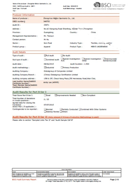 BSCI國(guó)際認證